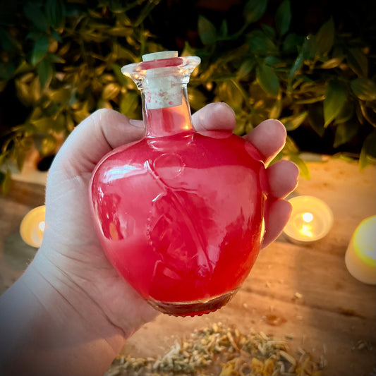 Apple potion bottle