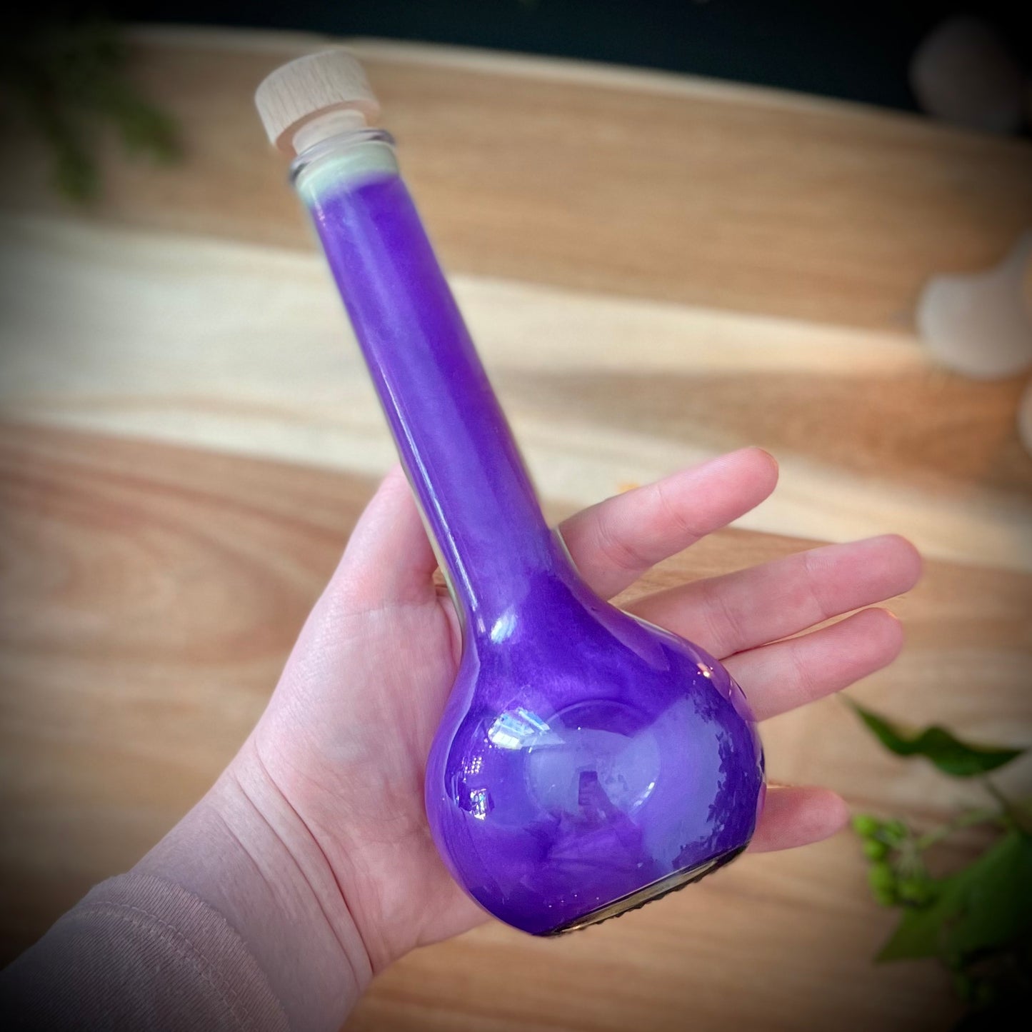 Round bottom potion bottle