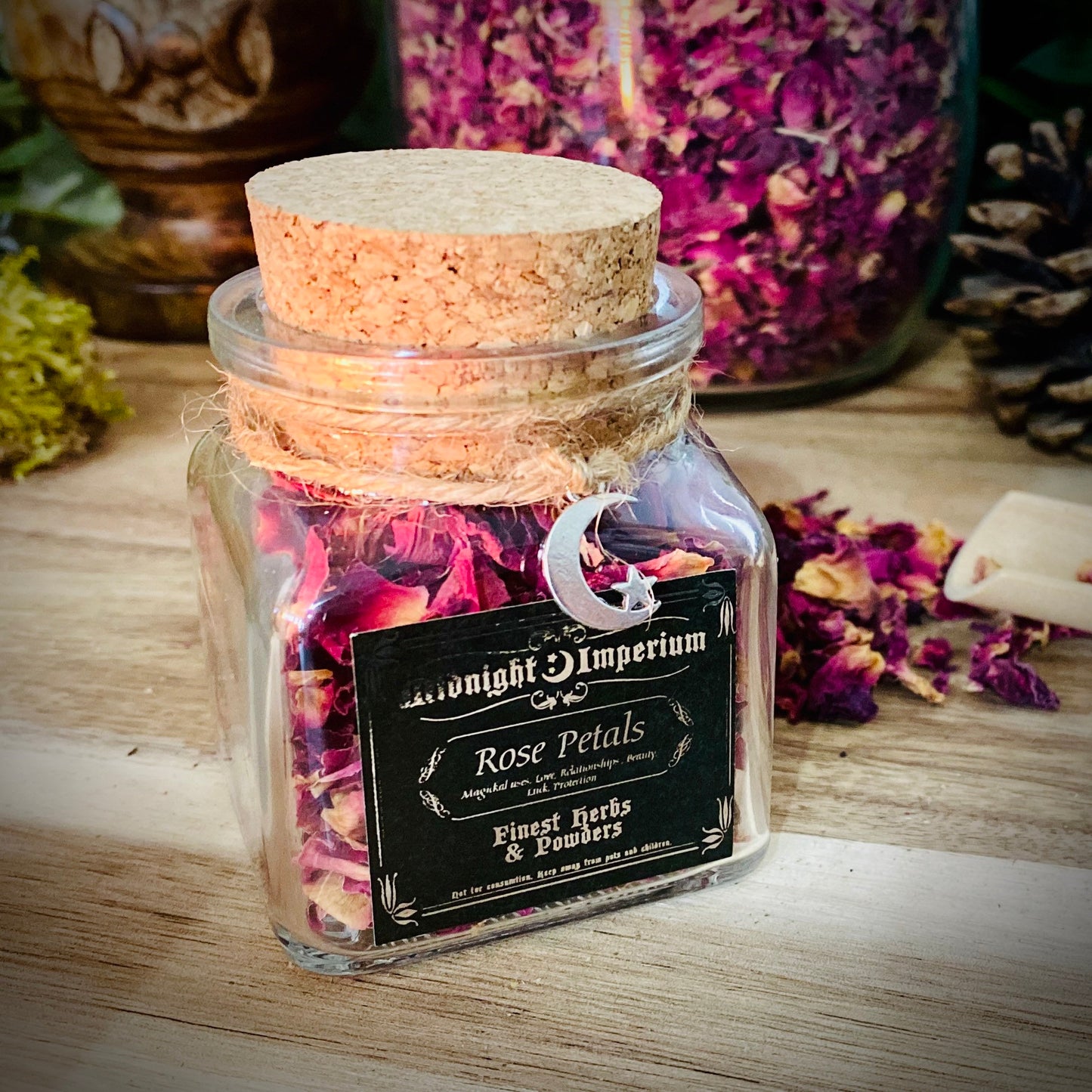 Organic Dried Rose Petals