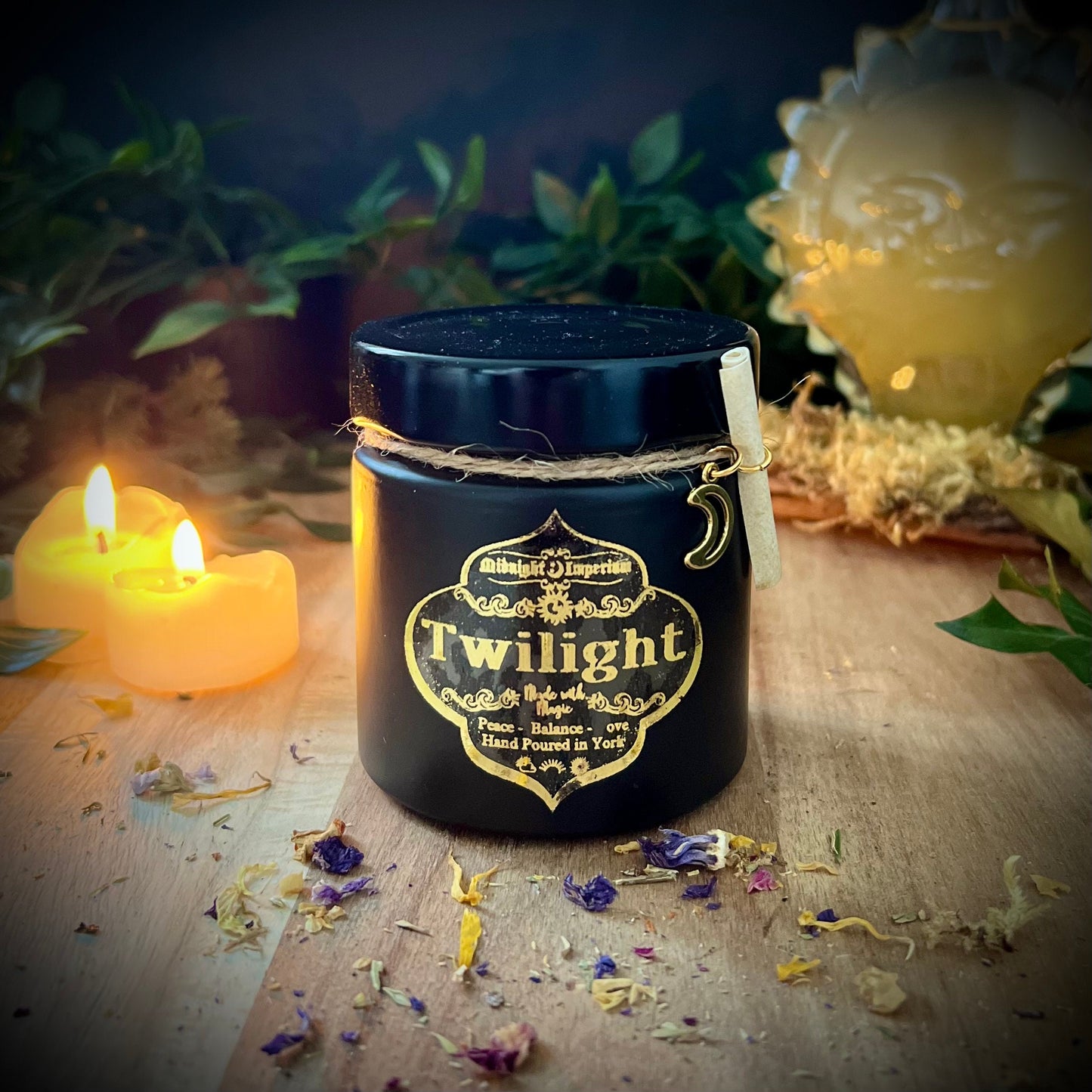 Twilight : Solar candle range | spell candle for Hope, peace, Love and Balance