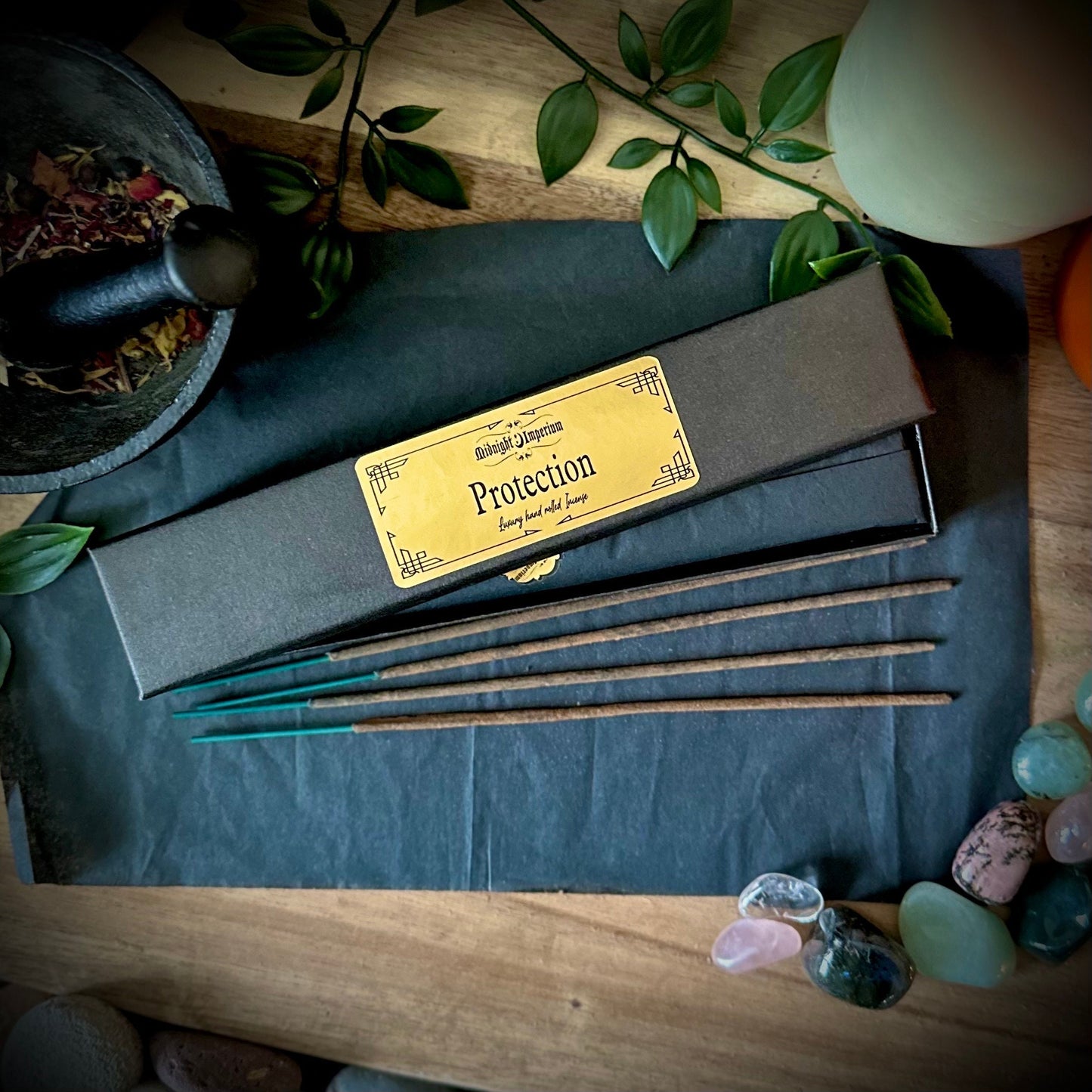 Protection - Intention Incense  | Hand Rolled natural Incense