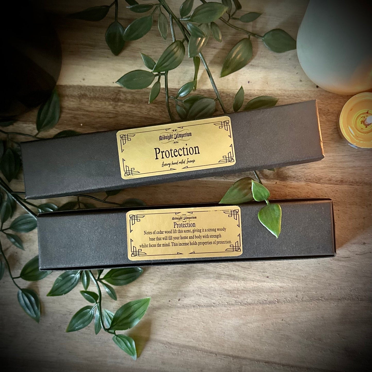 Protection - Intention Incense  | Hand Rolled natural Incense