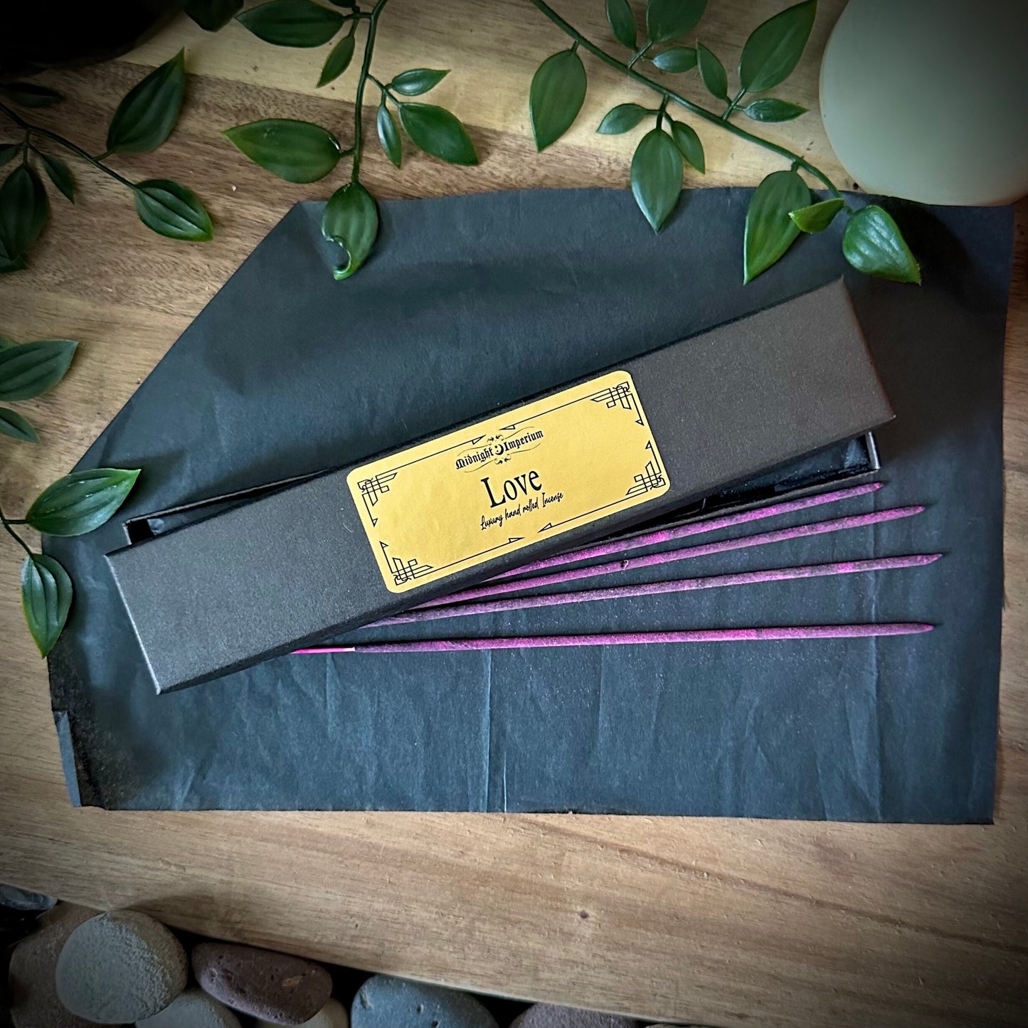 Love - Intention Incense  | Hand Rolled natural Incense