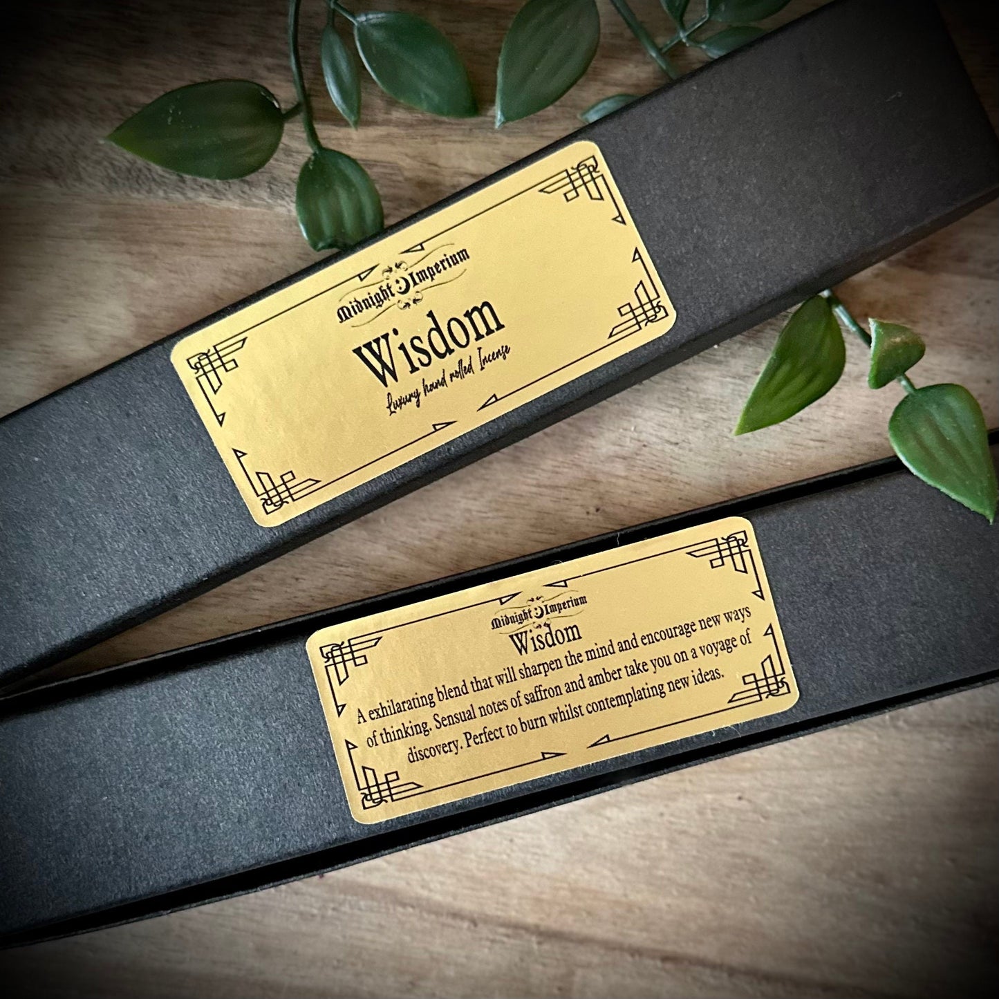 Wisdom - Intention Incense  | Hand Rolled natural Incense