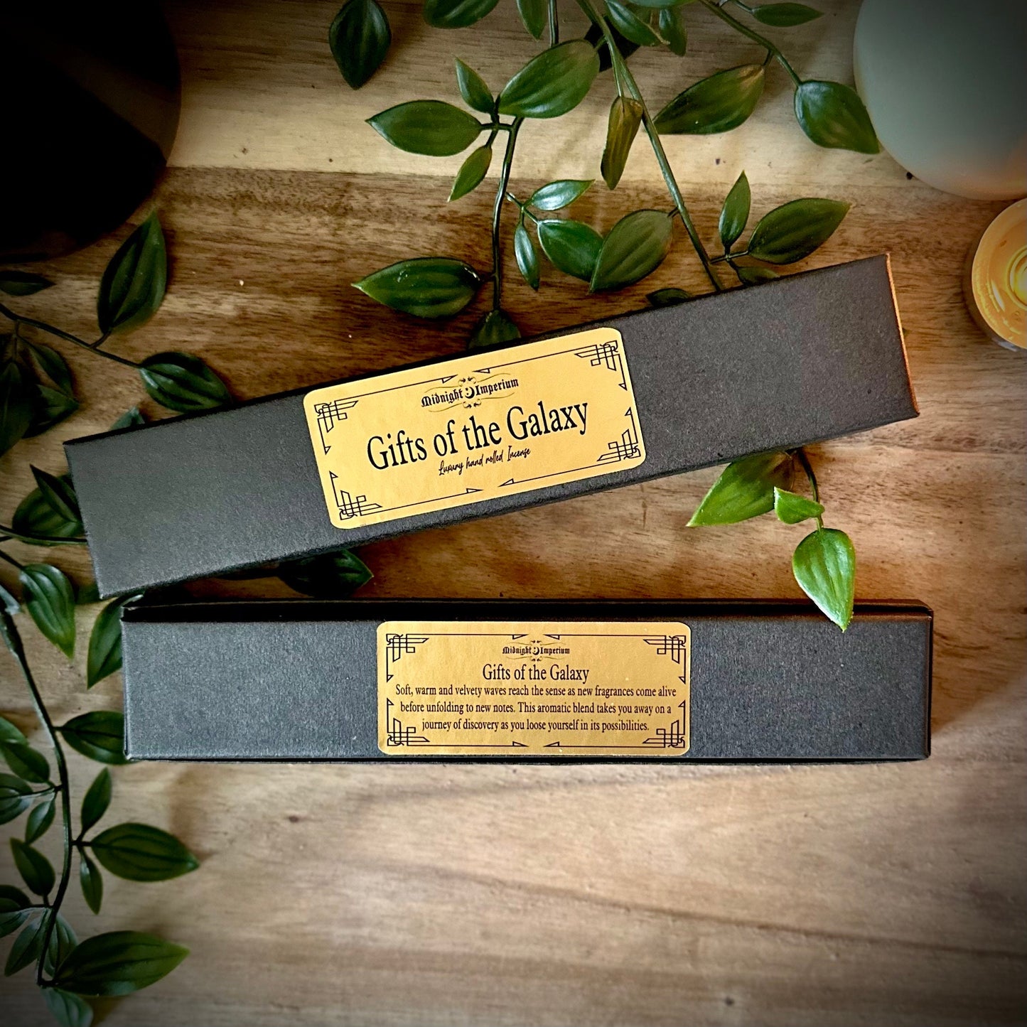 Gifts of the Galaxy  - Intention Incense  | Hand Rolled natural Incense