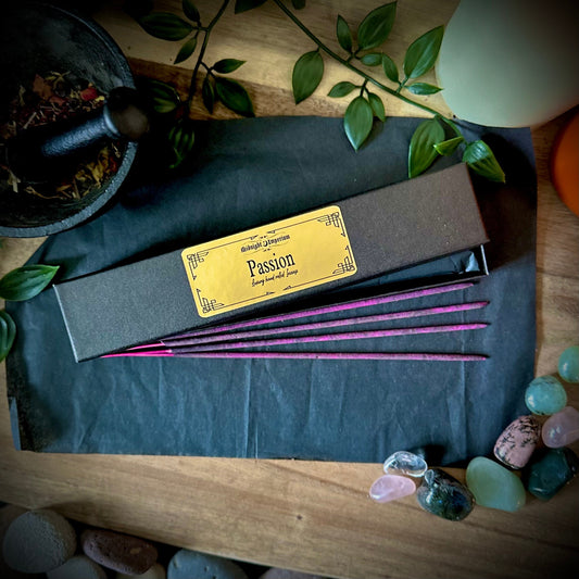 Passion - Intention Incense  | Hand Rolled natural Incense