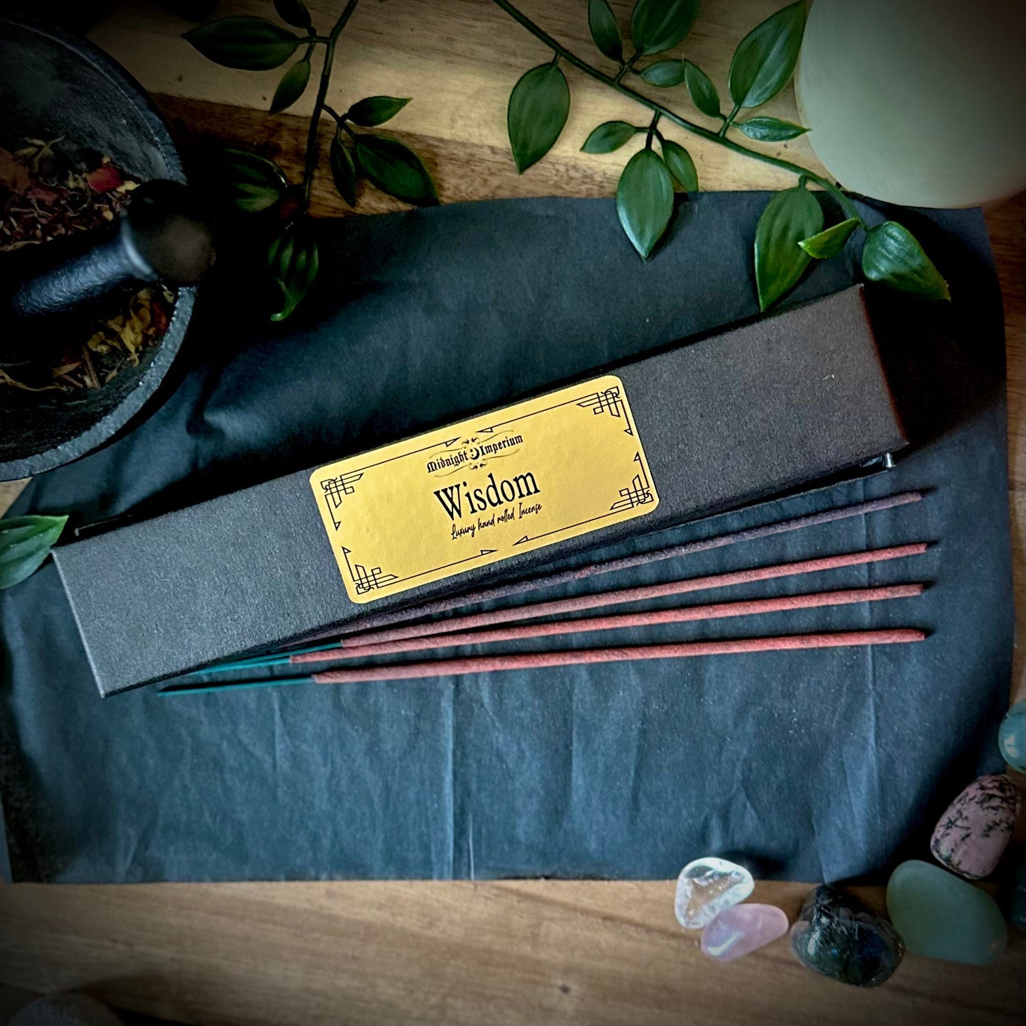 Wisdom - Intention Incense  | Hand Rolled natural Incense